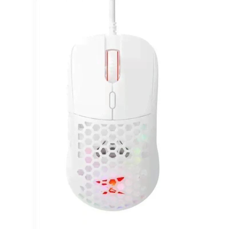 ZET GAMING Игровая мышь проводная Мышь проводная ZET GAMING Prime Pro белый, белый
