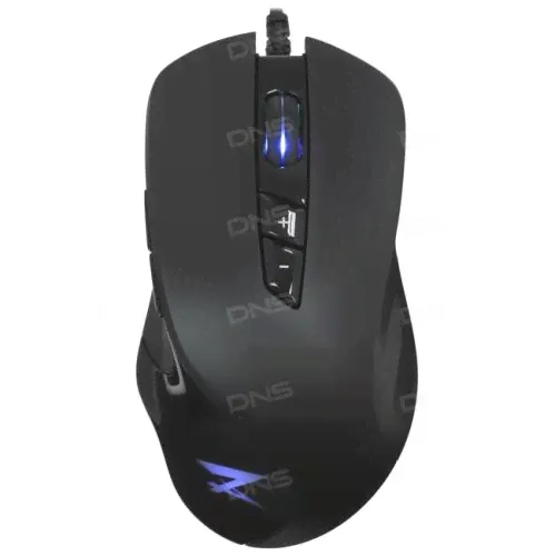 Мышь проводная ZET GAMING Overhit черный-0